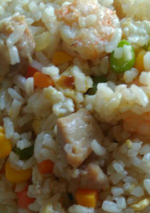 Foto resep Nasi goreng rumahan ala Restauran