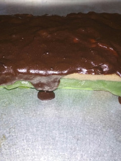Foto resep Cake selai pisang saus coklat