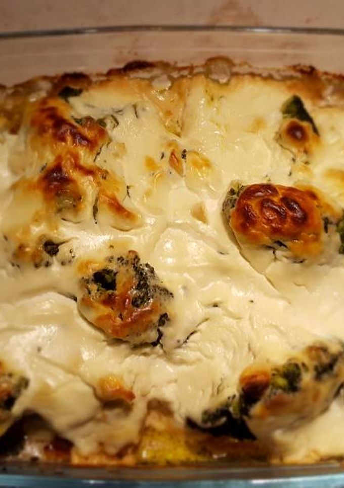 Brokkolis görög joghurtos csirkemell recept fotója