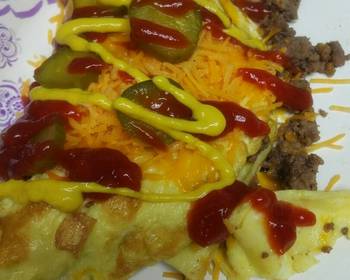 Without Fail Prepare Recipe Cheeseburger Omelet Delicious