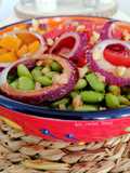 Poke de edamame y calabaza