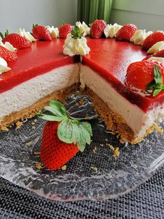 O poză a rețetei 🍓Cheesecake cu căpșuni 🍓.