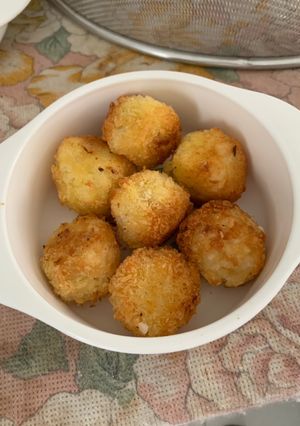 Foto resep Bola nasi bandeng crispy mpasi 13 mo