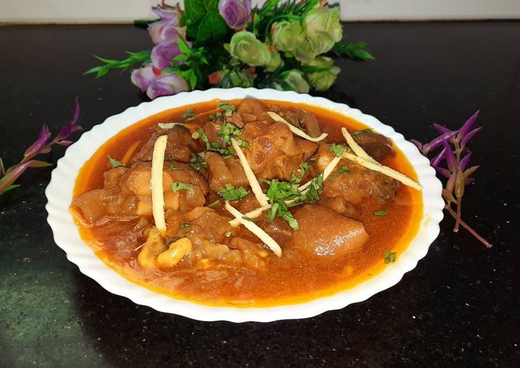 Easiest Way to Make Quick Baray k payay (beef trotters)