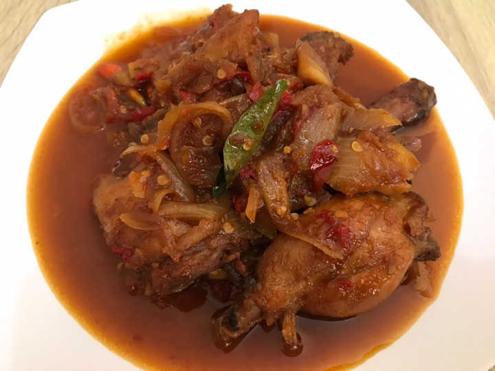 Resep: Ayam kecap pedas manis Bunda Pasti Bisa