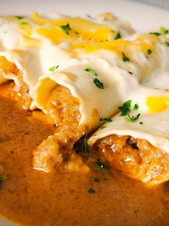 Una foto de Canelones de Rabo de Ternera
