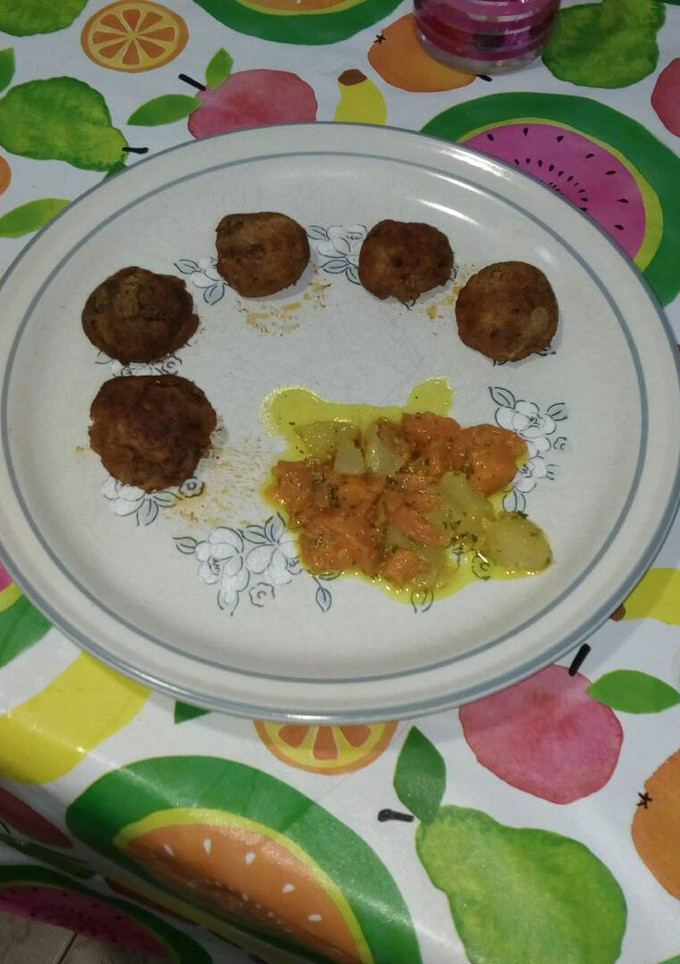 Una foto de Albóndigas de ropa vieja