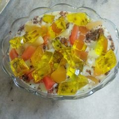 A picture of Fruit Jelly Custard.