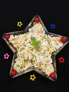 عکسی از دستور سالاد ماکارونی