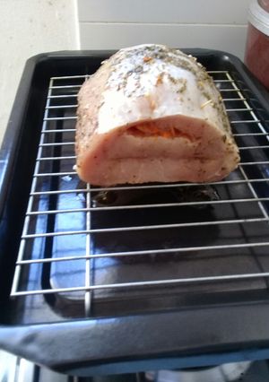 Una foto de Carre de cerdo relleno