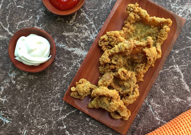 Langkah Mudah untuk Membuat Kulit ayam crispy yang Lezat Sekali