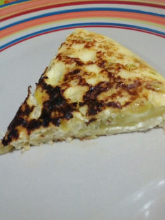 Una foto de Tortilla de calabacín con thermomix