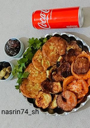 عکسی از دستور کوکو سیب زمینی