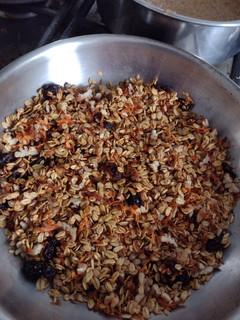 Una foto de Granola de zanahoria