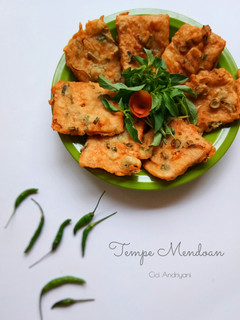 Foto resep Tempe Mendoan #RabuBARU #BikinRamadanBerkesan