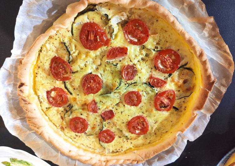 La Meilleur Recette De Tarte à la courgette