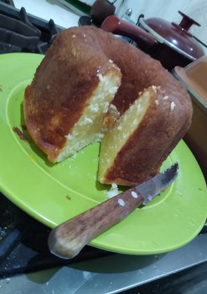 Una foto de Torta de Naranja y almíbar