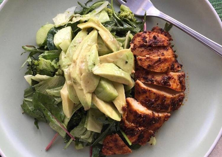 Recipe of Ultimate Grilled Chicken Salad