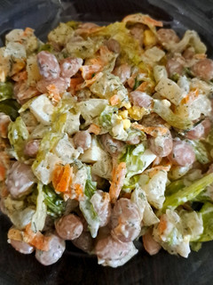 عکسی از دستور سالاد لوبیا چیتی