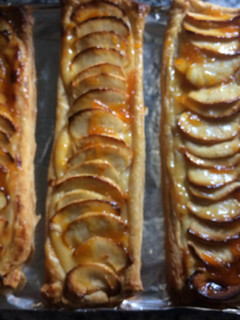 Una foto de Tarta de manzana de hojaldre