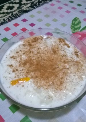 Una foto de Arroz con leche