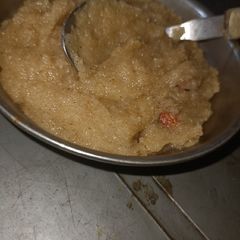 A picture of Suji ka halwa.