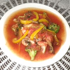A picture of Tender chicken breast steak.