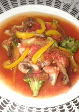A picture of Tender chicken breast steak.