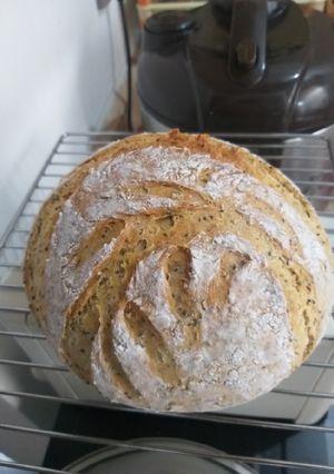 Foto resep SourDough bread (Roti Ragi Alami)