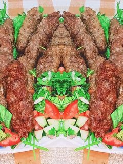 صورة لوصفة الكفته المشوية على الفحم