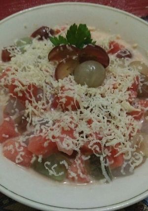 Foto resep Salad buah
