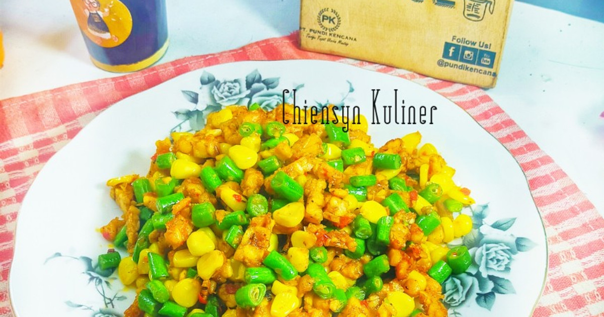 Resep Sambal Buncis Jagung Manis Tempe Dengan Bahan Sederhana