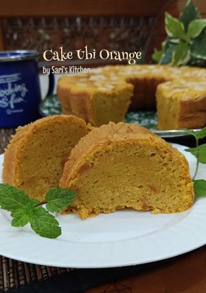 Foto resep Cake Ubi Orange