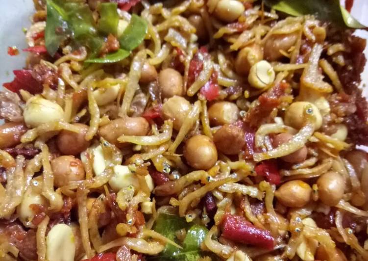 Resep Balado Teri Medan dan Kacang Tanah PR_Wantuteri Resep Balado Teri Medan dan Kacang Tanah PR_Wantuteri