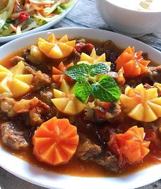 sườn bò sốt vang