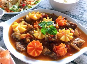 Hình của món Dải sườn bò sốt vang 🍛.