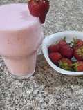 Smoothie aux fraises 🍓🍓