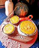 Tartitas integrales con relleno de calabaza🎃🎃🎃