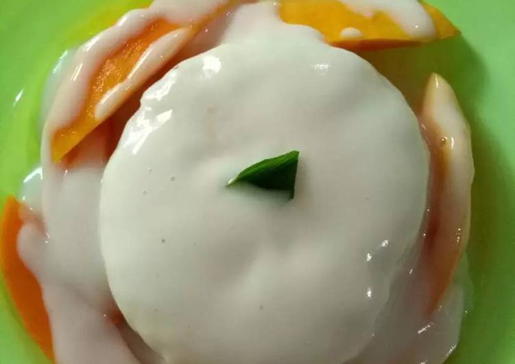 Resep Manggo sticky rice Anti Gagal