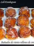 Cream-Filled Buñuelos de Viento