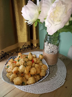 Foto resep Tahu crispy ayam pop cabe garam