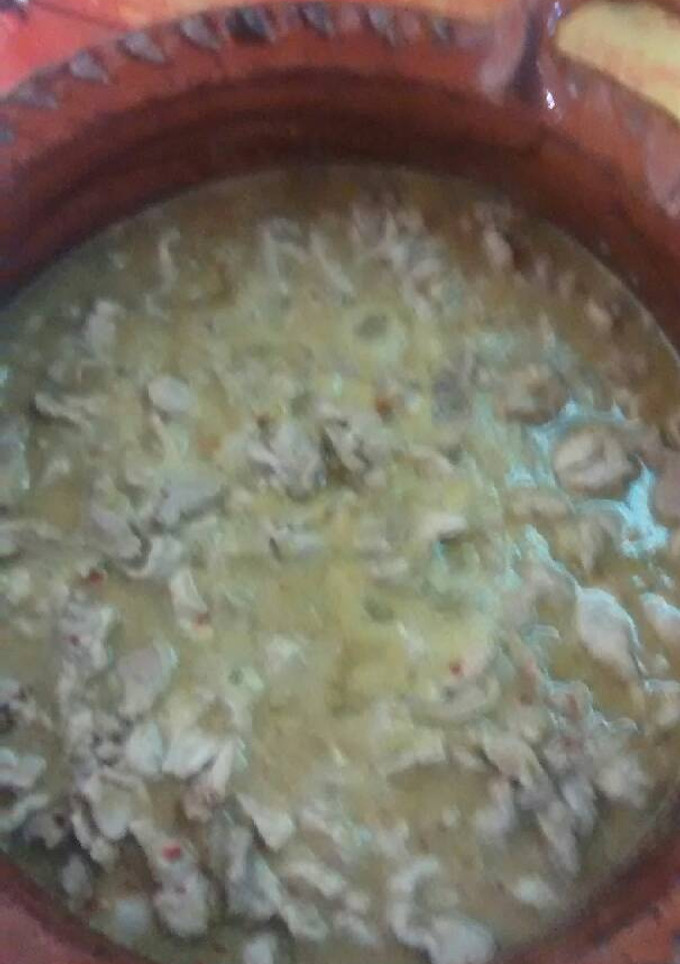 Una foto de Bistec en chile morita