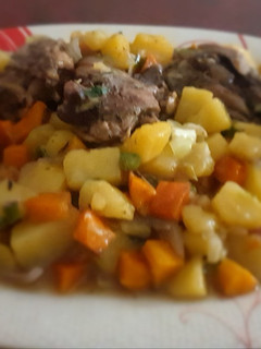 Irish Dublin Coddle ainihin hoton girkin
