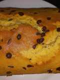 Queque con chips de chocolate
