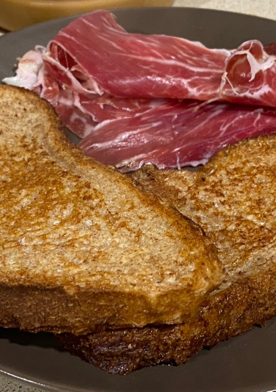 Una foto de Tostadas francesas, desayuno saludable