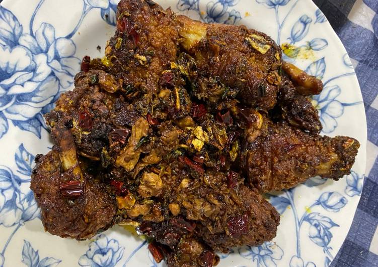 Cara Termudah Ayam Kicap Cili Kering Malaysian Food