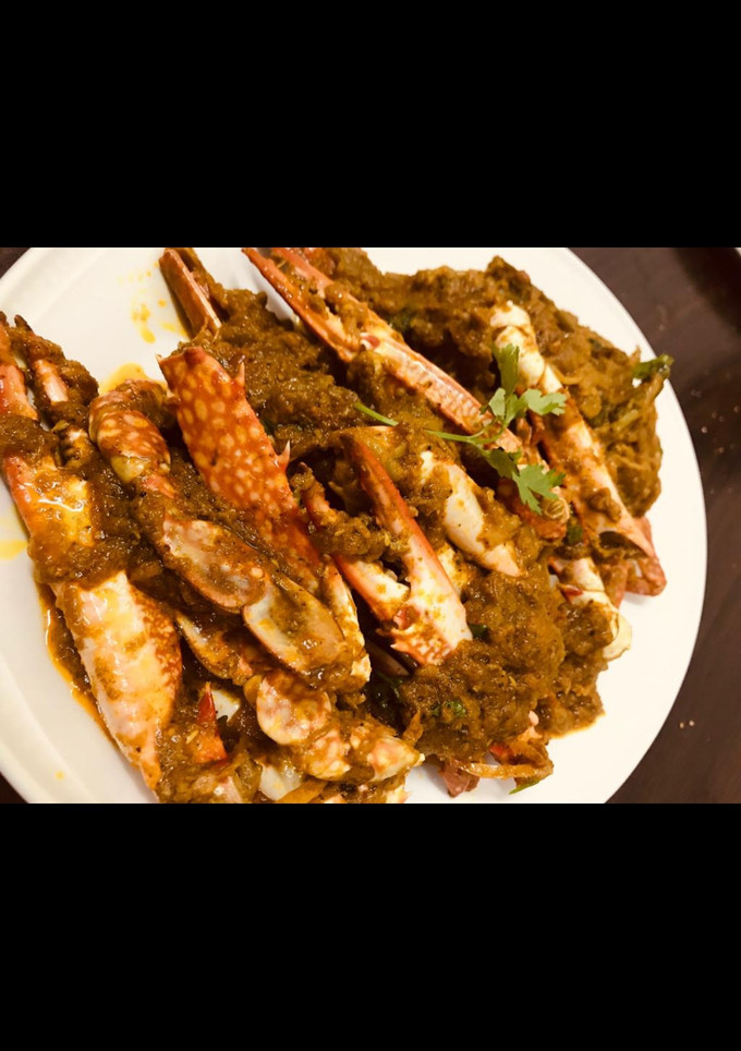 காரசாரமான நண்டு  மசாலா (Nandu masala recipe in tamil) செய்முறை முக்கிய புகைப்படம்