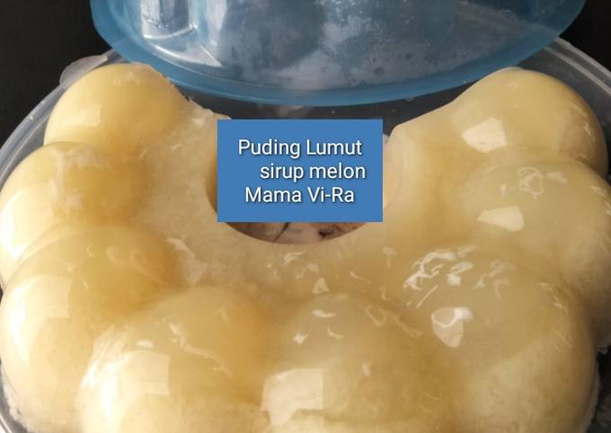 Tutorial Memasak Resep Puding lumut sirup melon