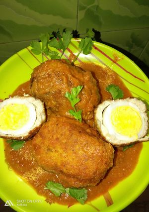 নার্গিসি কোফতা কারি (Nargis kofta curry recipe in Bengali) রেসিপির প্রধান ছবি