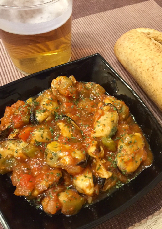 Una foto de Mejillones en salsita!!😋